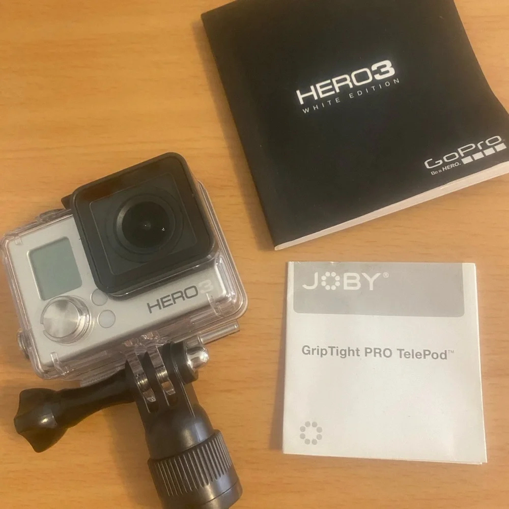 GoPro HERO3 with waterproof case